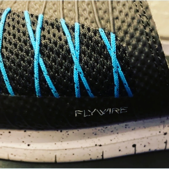 Rare Nike Flywire Free Run Black Slide Men’s Size 9 sandal slipper shoes 705480- - Picture 4 of 6